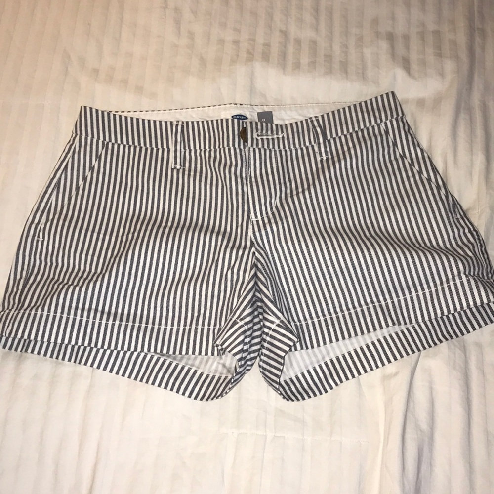 striped boat shorts